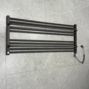 Электрический полотенцесушитель Terma Lima 500x1200 горизонтальный, черный + ТЭН MOA