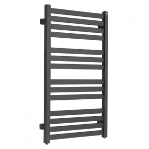 Комбинированный полотенцесушитель Terma Marlin 780x430 сталь, черный матовый + ТЭН MOA и вентиль Integra