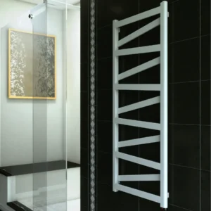 Электрический полотенцесушитель Terma Vipera ONE 1230x500 вертикальный, белый + ТЭН ONE