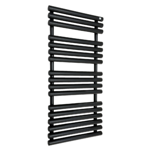 Комбинированный полотенцесушитель Terma Rolo Towel 1085x520 сталь, черный + ТЭН MOA и вентиль Integra