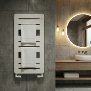 Водяной полотенцесушитель Terma Flato T 920x500 сталь, белый