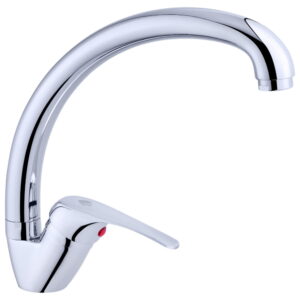 Кухонный смеситель Agua Leon C031 однорычажный, хром (CV014925)