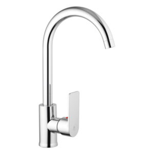 Кухонный смеситель Agua Leon C031 однорычажный, хром (CV035429)