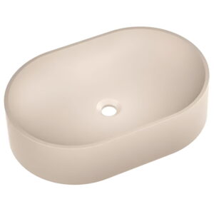 Умывальник накладной Axis Olib 600×400 овальная, бежевая (11B.OBOXL.33A.0000B)