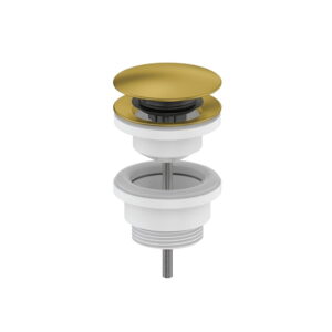 Донный клапан Armaform Click-clack 1 1/4” для раковины, золото (550-320-31)