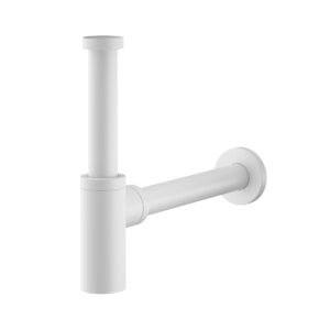 Сифон для раковины KFA Armatura латунь, белый (600-003-44)