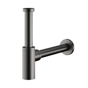 Сифон для раковины KFA Armatura латунь, серый (600-003-61)