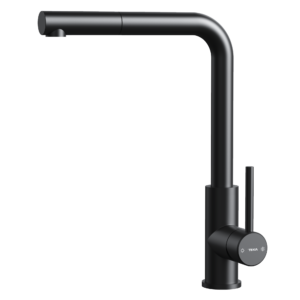 Кухонный смеситель Teka UNI 9331 однорычажный, черный (116020023)