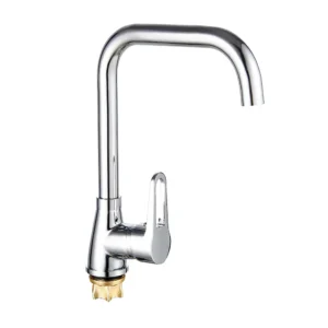 Смеситель для кухни Wezer однорычажный, хром (VRL410-01)