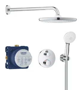 Душевая система Grohe Grohtherm Tempesta 250 с термостатом, латунь, хром (34872000)
