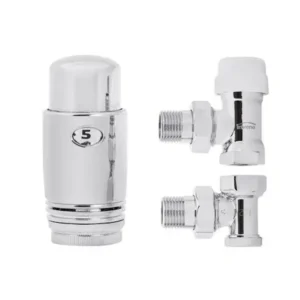 Комплект термостатический Invena 1/2” угловой, хром