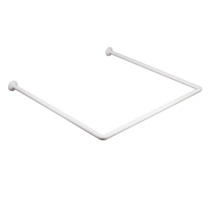 Карниз для ванной Mixxus CRA-U-80x80x80 80x80x80 см П-образный, алюминий, хром (AC3592)