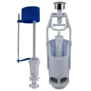 Комплект арматуры для бачка унитаза Optimum OPTI 0810 1/2″ с нижным подключением (2 режима)
