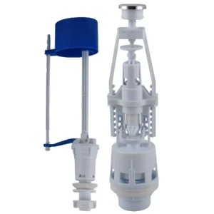 Комплект арматуры для бачка унитаза Optimum OPTI 0710 1/2″ с нижним подключением (1 режим)