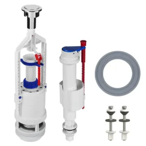 Комплект арматуры для бачка унитаза SoloPlast АБк-10 1/2″ с нижним подключением (1 режим)