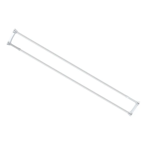 Карниз для ванной Mixxus CRA-D-75x125 75x125 см телескопический, алюминий, хром (AC3589)