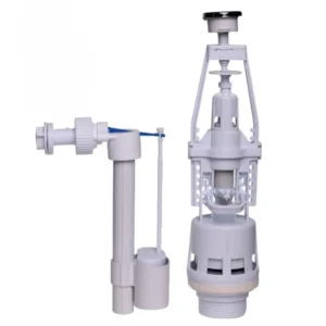 Комплект арматуры для бачка унитаза Optimum OPTI 1010 1/2″ с боковым подключением (1 режим)