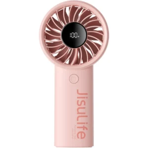 Вентилятор Jisulife Handheld Fan Life 4 *** Вт ручной, розовый