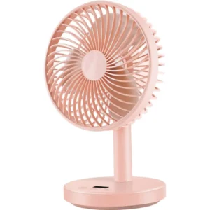 Вентилятор Jile Desktop small fan 01 7 Вт настольный, розовый