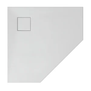 Душевой поддон Cersanit Tako 80x80 пятиугольный, белый матовый