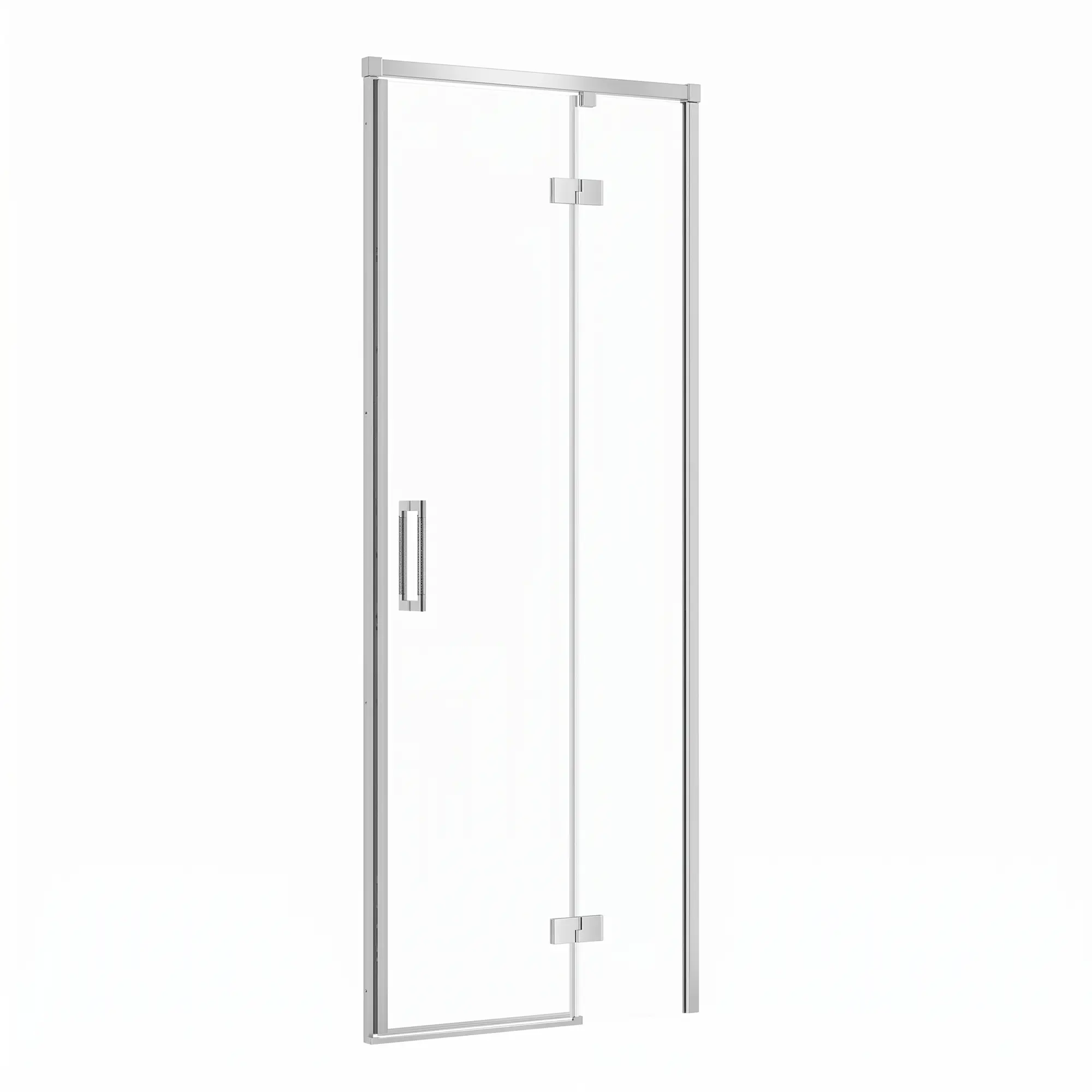 GRM-S932-115_1 Душевые двери Cersanit Larga 1950x800 распашные, стекло 6 мм + покрытие CleanPro