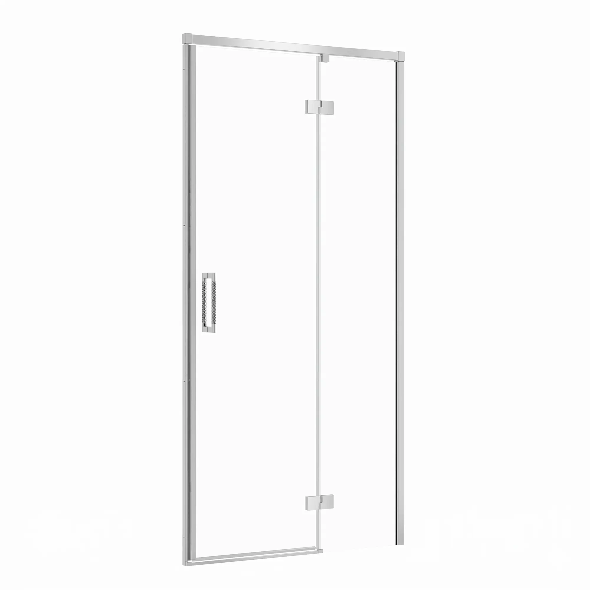 GRM-S932-117_1 Душевые двери Cersanit Larga 1950x1000 распашные, стекло 6 мм + покрытие CleanPro