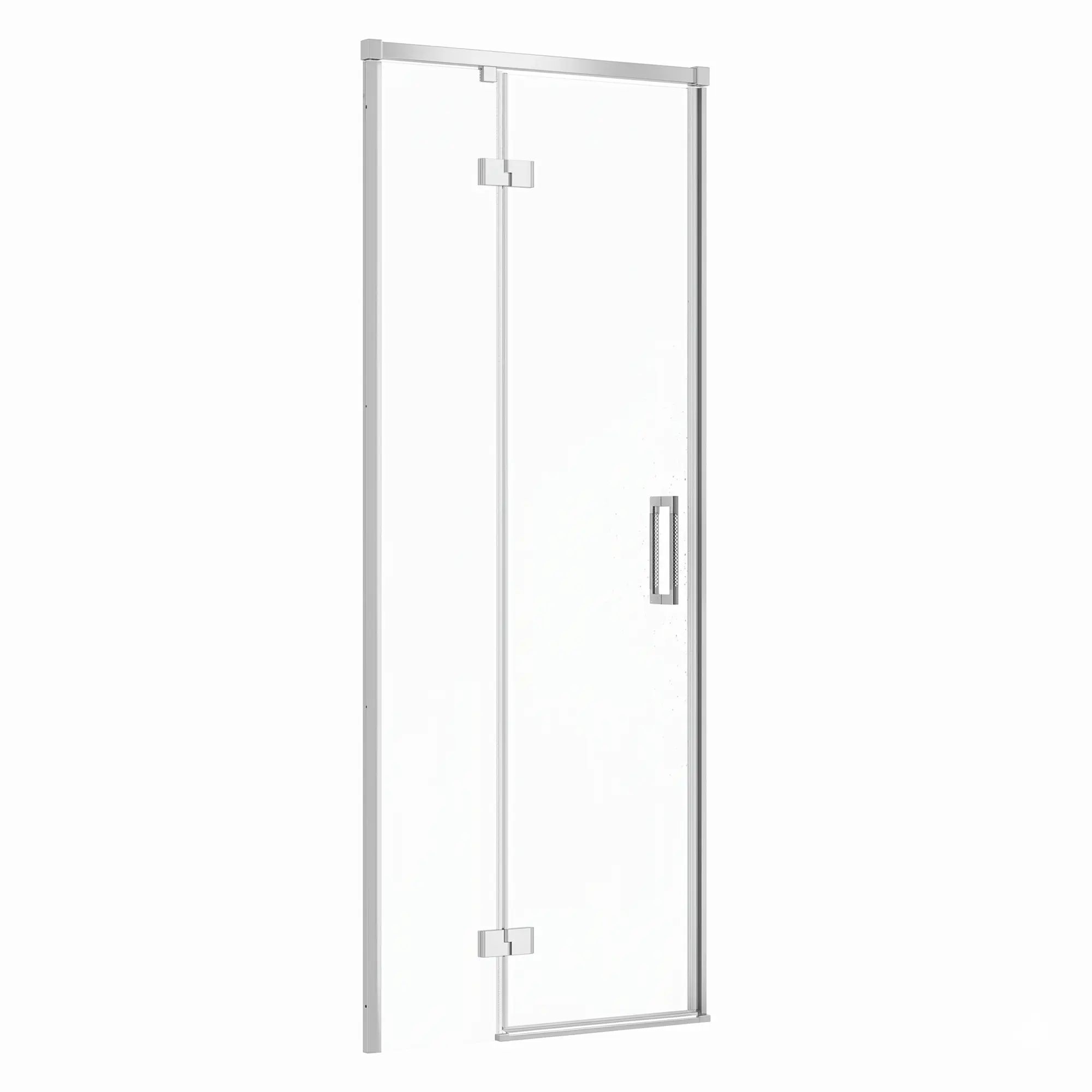 GRM-S932-119_1 Душевые двери Cersanit Larga 1950x800 распашные, стекло 6 мм + покрытие CleanPro