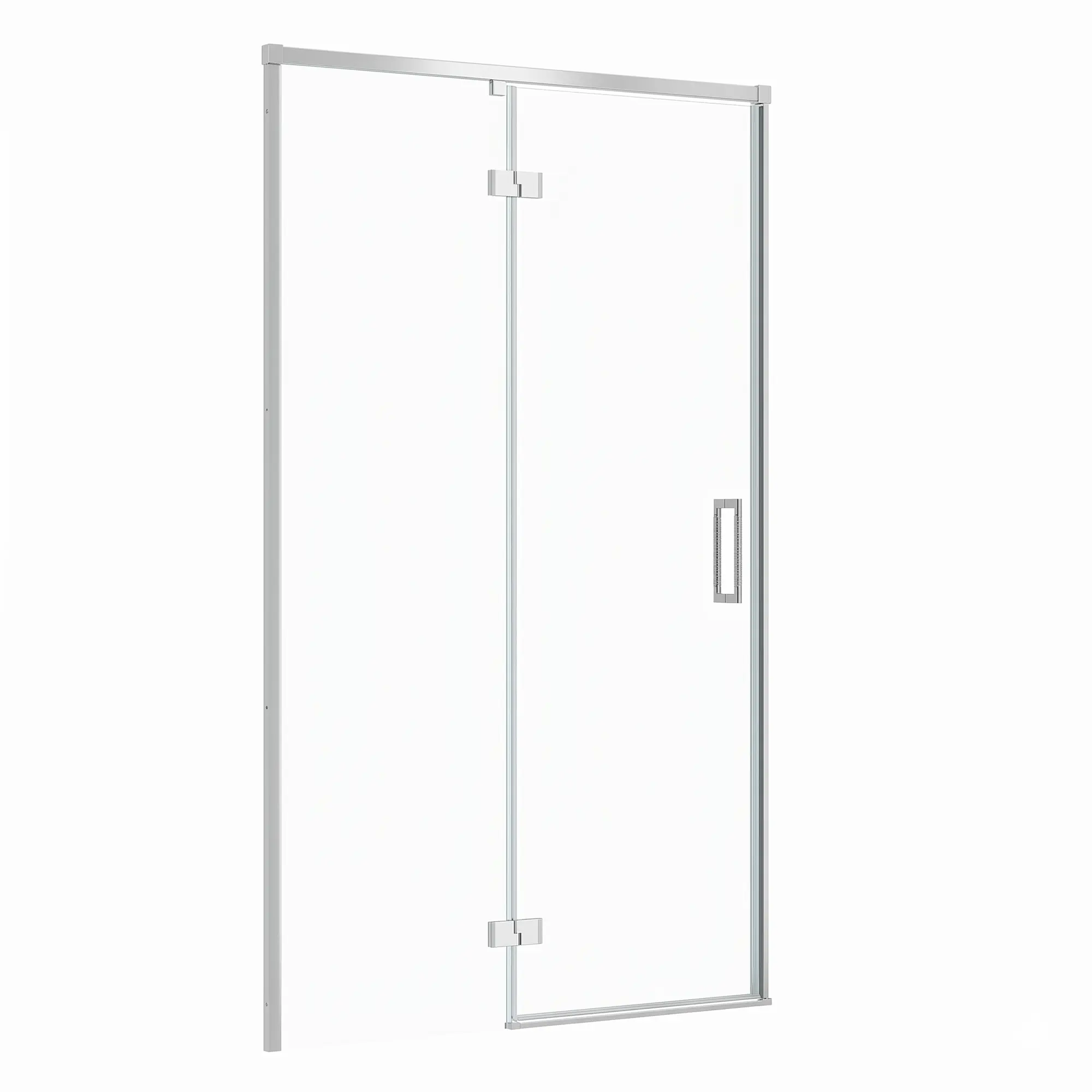 GRM-S932-122_1 Душевые двери Cersanit Larga 1950x1200 распашные, стекло 6 мм + покрытие CleanPro
