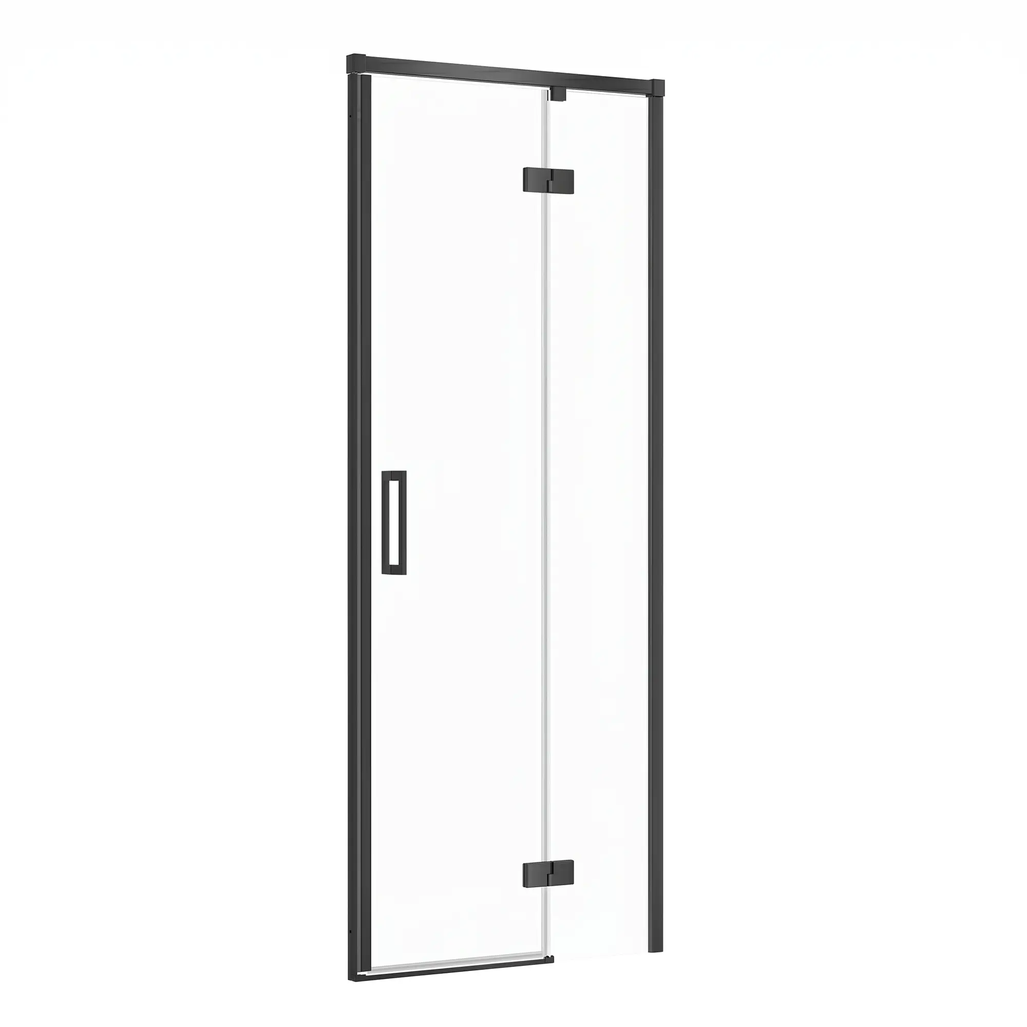 GRM-S932-123_1 Душевые двери Cersanit Larga 1950x800 распашные, стекло 6 мм + покрытие CleanPro