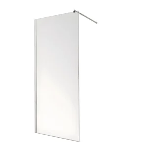 Душевая стенка Mixxus Premium Flat 200x80 стекло 8 мм, прозрачная, хром