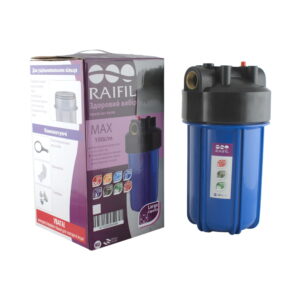Корпус для фильтра Raifil 1” для картриджей 4,5”×10” синяя (PS897-BK1-PR-BN 2-OR)