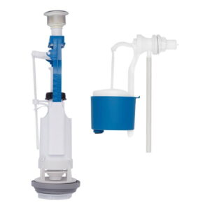 Комплект арматуры для бачка унитаза Kroner KRP-KIT6854 1/2″ с боковым подключением (1 режим)