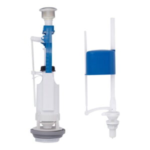 Комплект арматуры для бачка унитаза Kroner KRP-KIT6957 1/2″ с нижним подключением (1 режим)