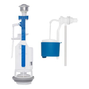 Комплект арматуры для бачка унитаза Kroner KRP-KIT7754 1/2″ с боковым подключением (2 режима)
