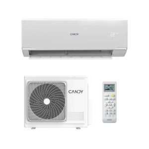 Кондиционер Candy Pura CY-09RAIN-A/CY-09RAOUT-A 25м2 (-20°C) R32 инверторный, белый + пульт ДУ (Wi-Fi Ready)