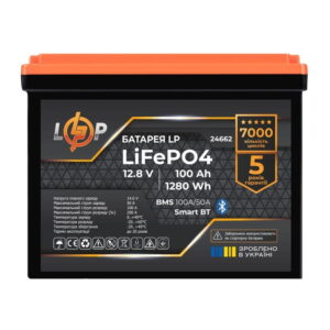 Аккумулятор LogicPower LiFePO4 12,8V 100 Ah (1280Wh) с Smart BMS управлением (24662)