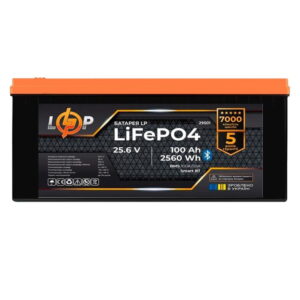 Аккумулятор LogicPower LiFePO4 25,6V 100 Ah (2560Wh) с Smart BMS управлением (29501)