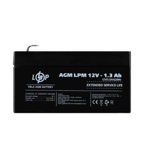 Аккумулятор LogicPower AGM LPM 12V 1,3Ah свиноцов-кислотный (4131)