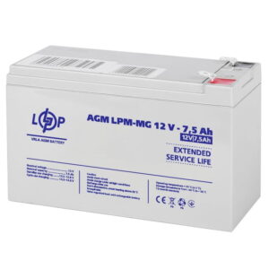 Аккумулятор LogicPower LPM-MG 12V 7,5Ah мультигелевый (6554)