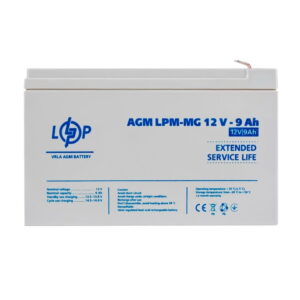 Аккумулятор LogicPower LPM-MG 12V 9Ah мультигелевый (6555)