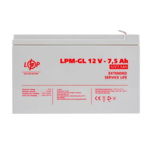 Аккумулятор LogicPower LPM-GL 12V 7,5Ah гелевый (6562)