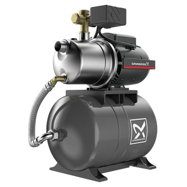 PDLP-99463874_1 Насосная станция Grundfos JP 3-42 PT-H 700 Вт Н 36,5 м Q 50 л/мин центробежная, бак 20л (99463874)
