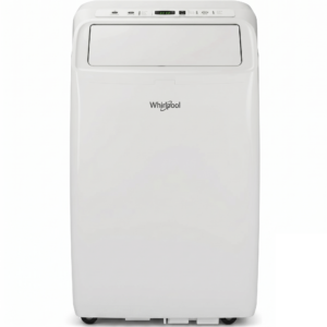 Мобильный кондиционер Whirlpool PACF212HPW 35м2 (18°C) R290 неинверторный, белый + пульт ДУ (Wi-Fi)