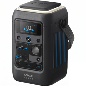 Портативная зарядная станция Anker SOLIX C300XDC + PS60 300 Вт LiFePO4 с LED-дисплеем (B1728311)