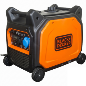 Генератор бензиновый Black+Decker BXGNi6500E 6,5 кВт 18,5 л 4-тактный, инверторный