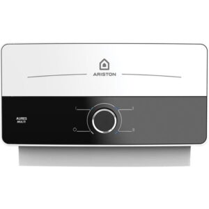 Проточный водонагреватель Ariston Aures Slim Multi 7 кВт однофазный, белый (3195218)
