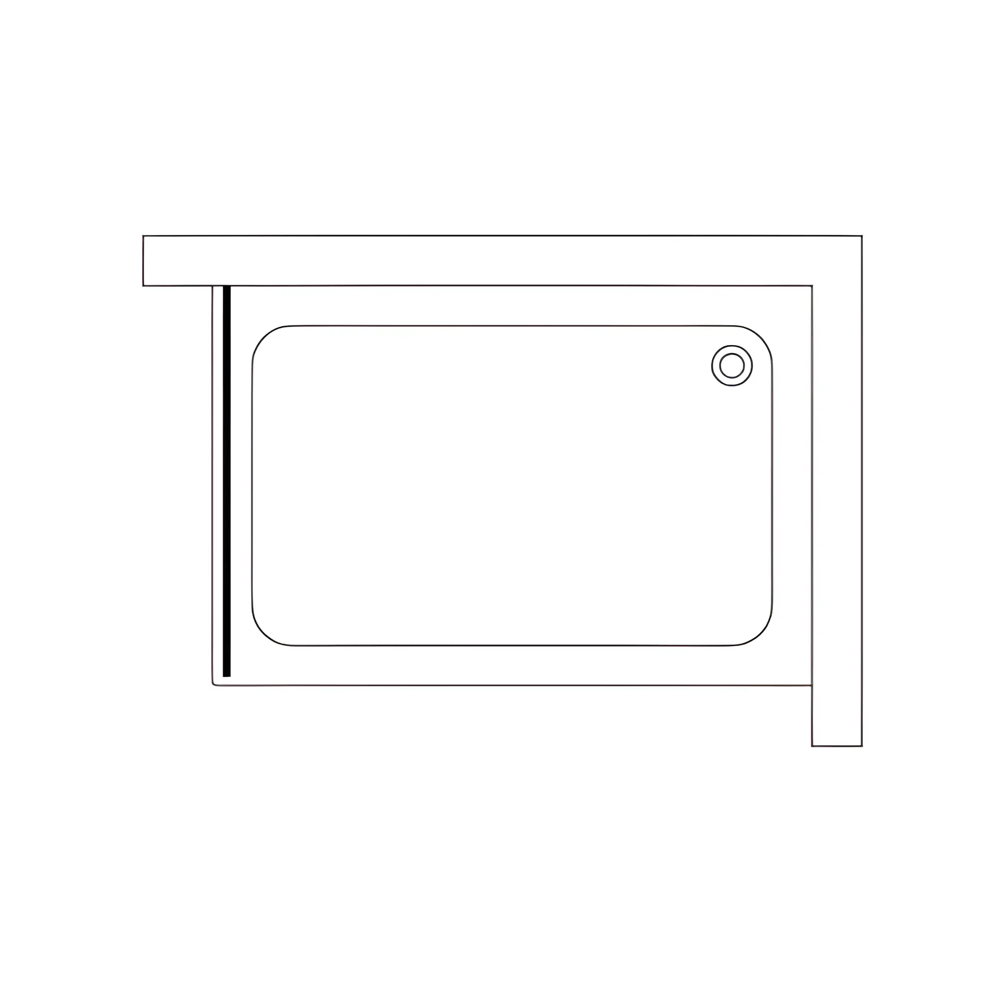 WZD-2525162204_4 Душевая стенка Koller Pool Aqua 190x80 стекло 6 мм, матовое, хром