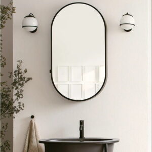 Cielo Catino Ovale Black Matt