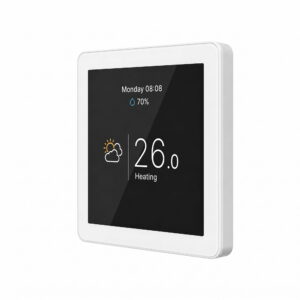 Терморегулятор для теплого пола Tervix Pro Line WiFi TouchScreen Thermostat 3600 Вт сенсорный, белый (Wi-Fi) (114151)