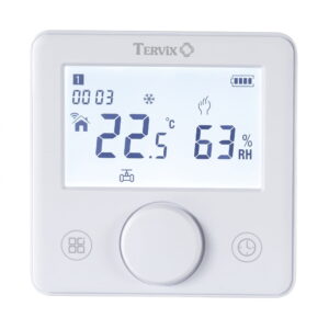 Комнатный термостат Tervix Pro Line ZigBee+RF программируемый, беспроводной (119710)